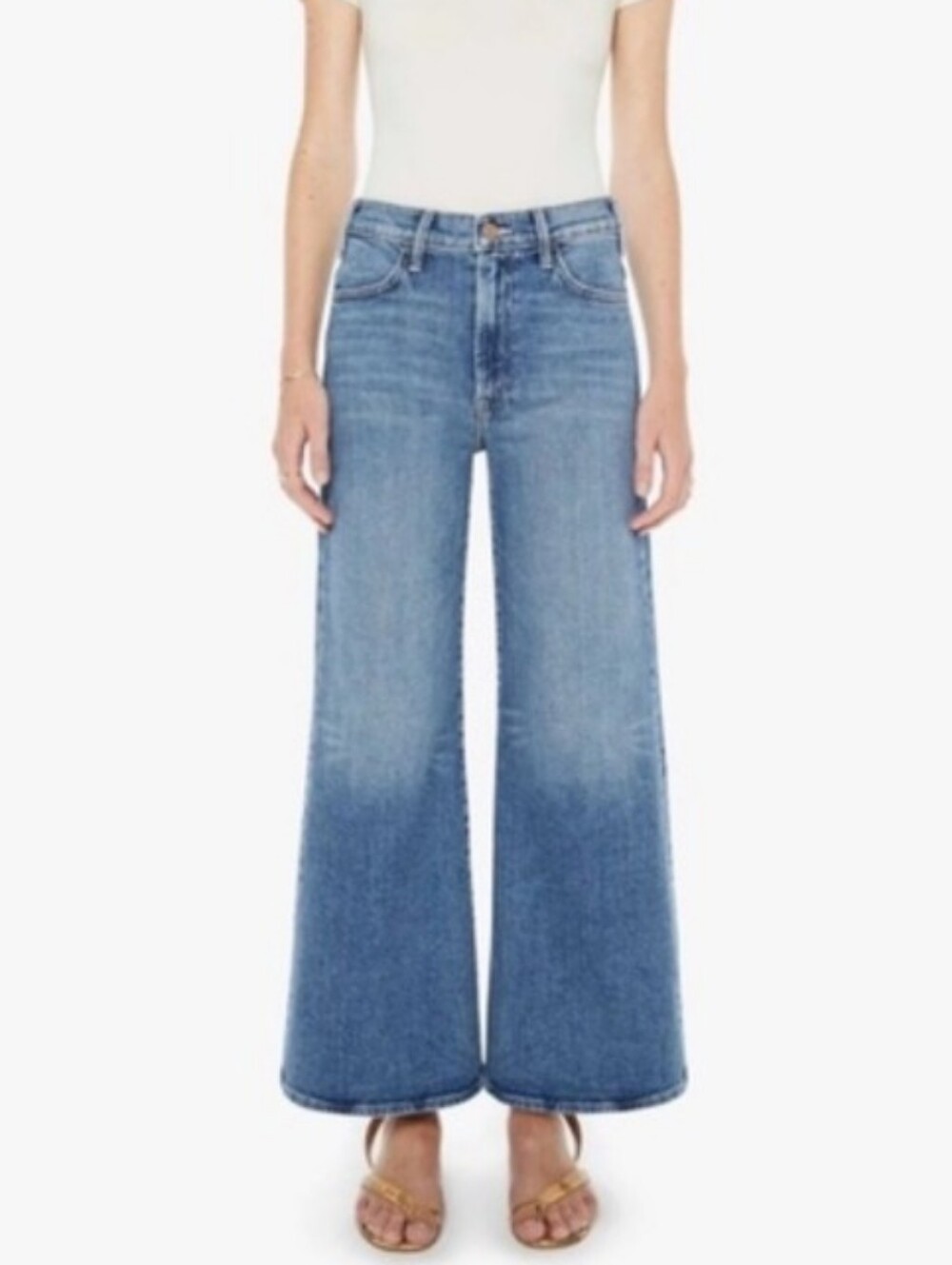 MOTHER The Hustler Roller Ankle in Slip And Fall, Size 28